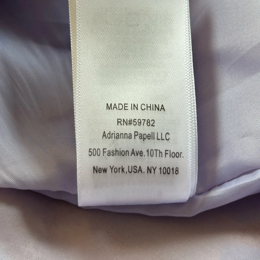 Adrianna Papell Pink and Gold Floral Midi Dress - Picture 11 of 16